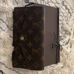 Louis Vuitton large LV monogram wallet